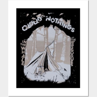 CLOUD NOTHINGS MERCH VTG Posters and Art